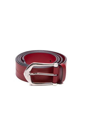 Louis Vuitton Embossed Leather Belt - Size 38