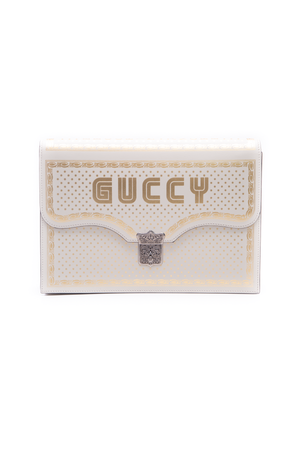 Gucci x Sega "GUCCY" Magnetismo Book Pouch Portfolio