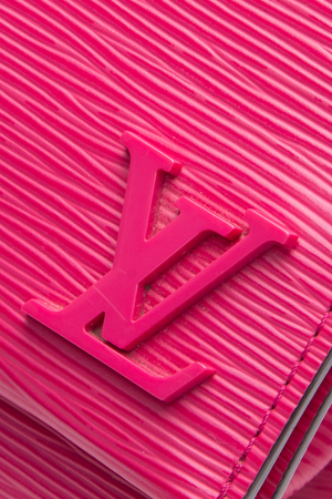 Louis Vuitton Pink Epi Clery Bag