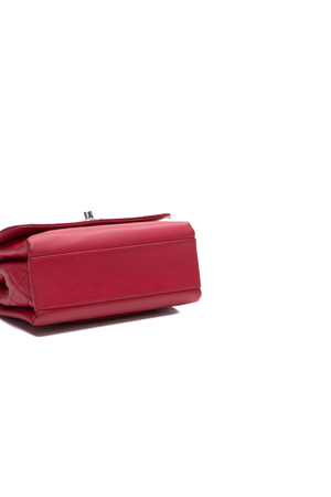 Chanel Red Tramezzo Flap Bag