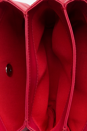 Chanel Red Tramezzo Flap Bag