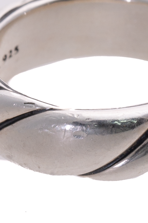 David Yurman Sculpted Cable Band Ring - Size 5.25