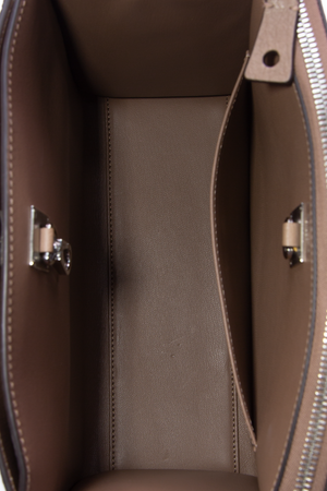 Louis Vuitton Taupe Ostrich City Steamer Bag