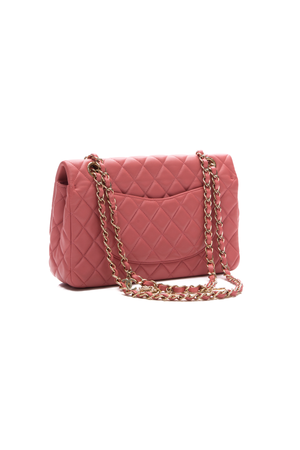Chanel Pink Valentine Charms Flap Bag