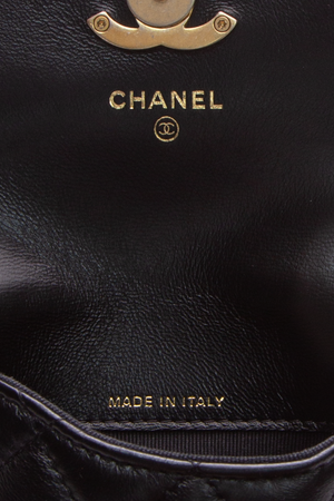 Chanel Black Mini Elegant Belt Bag