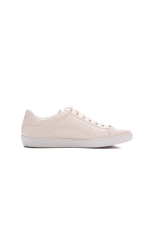 Gucci Ace GG Embossed Sneaker - Size 41.5