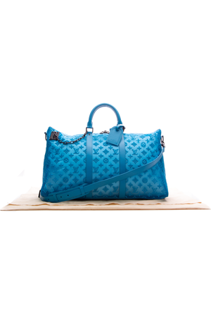 Louis Vuitton Fluo Mesh Keepall 50 Bandouliere Travel Bag