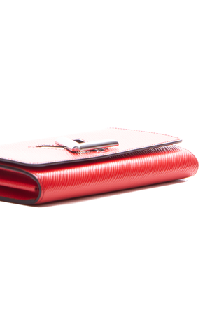 Louis Vuitton Red Epi Twist Wallet