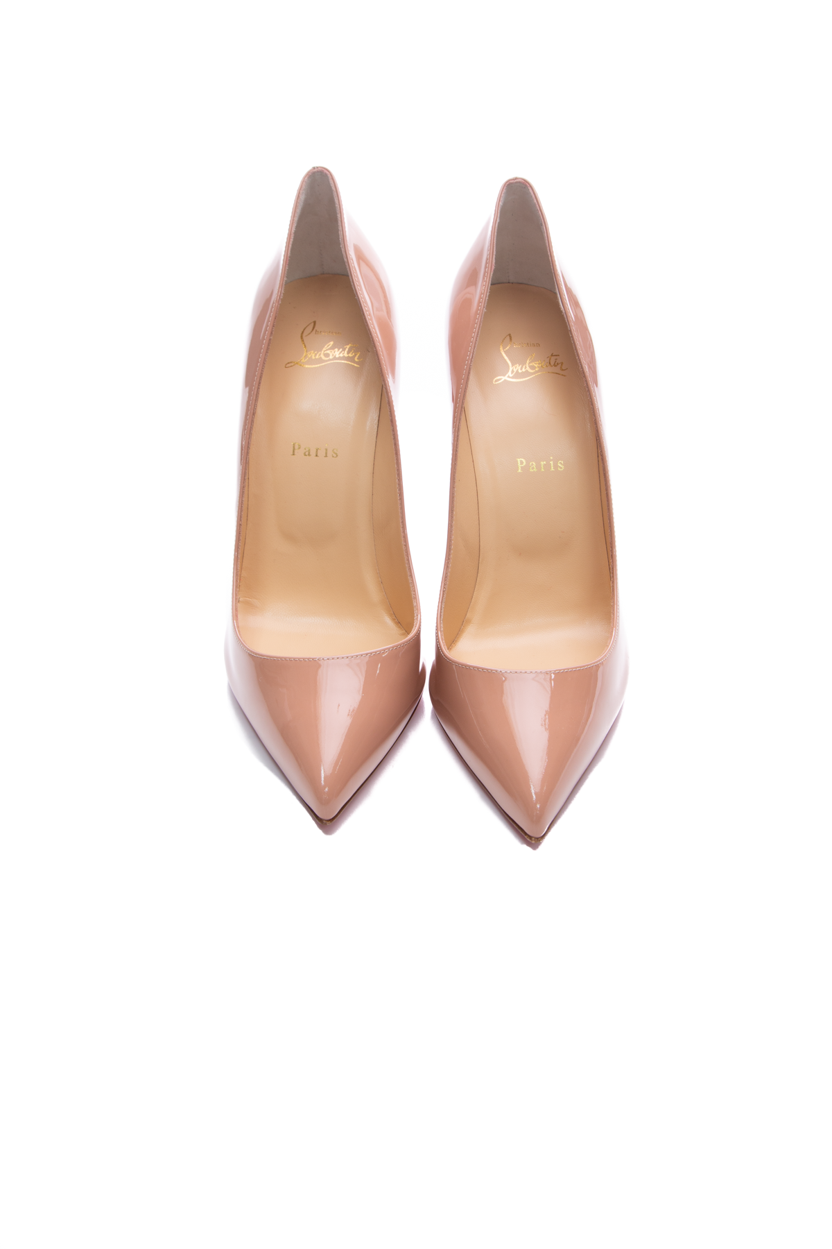 Louboutin Nude Pigalle Follies Pumps