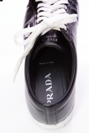 Prada Men's Leather Sneakers - Size 10.5
