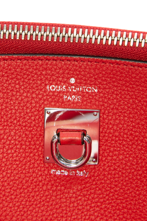 Louis Vuitton Red City Steamer Bag