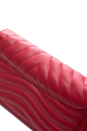 Louis Vuitton Red New Wave Chain Pochette