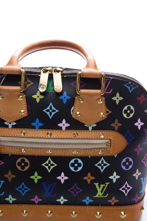 Louis Vuitton Black Multicolore Alma Bag