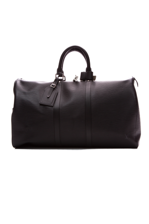Louis Vuitton Black Epi Keepall Bag