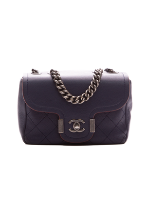 Chanel Navy Archi Chic Flap Bag