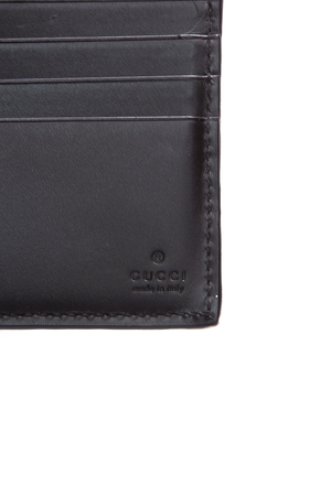 Gucci Black Web Bifold Wallet 