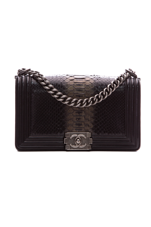 Chanel Medium Python Bag