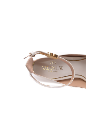 Valentino Ivory Tan-go Platform Pumps - Size 36