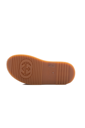 Gucci Signatur Angelina Platform Sandals - Size 36