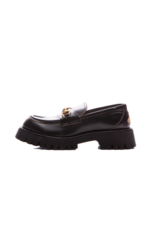 Gucci Lug Sole Bee Loafers - Size 38