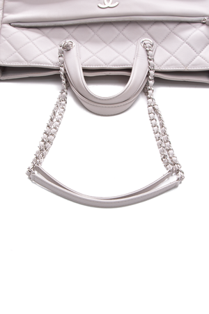 Chanel Quilted Pocket Tote Bag
