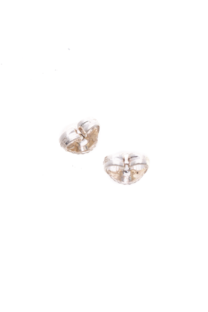 Tiffany Silver Apple Stud Earrings