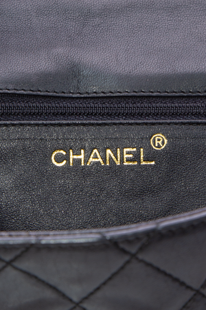 Chanel Black Vintage Tassel Flap Bag