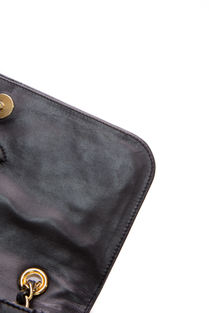 Chanel Black Vintage Tassel Flap Bag