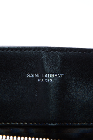 Saint Laurent Black Loulou Tote Bag