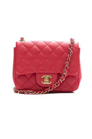 Chanel Pink Square Flap Bag