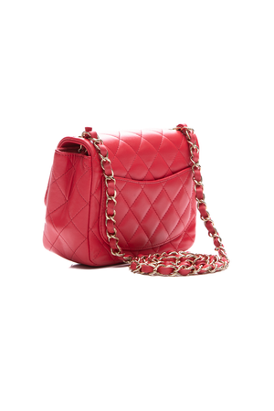 Chanel Pink Square Flap Bag