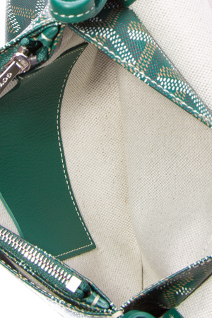 Goyard Green Plumet Crossbody Bag