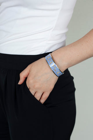 Moon & Stars Bangle Bracelet