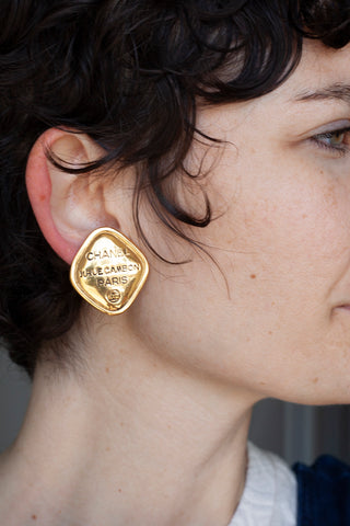 Chanel-Rue-Cambon-Engraved-Clip-On-Earrings-300507