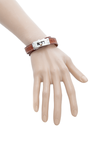 Hermes-Crocodile-Double-Tour-Bracelet-290109