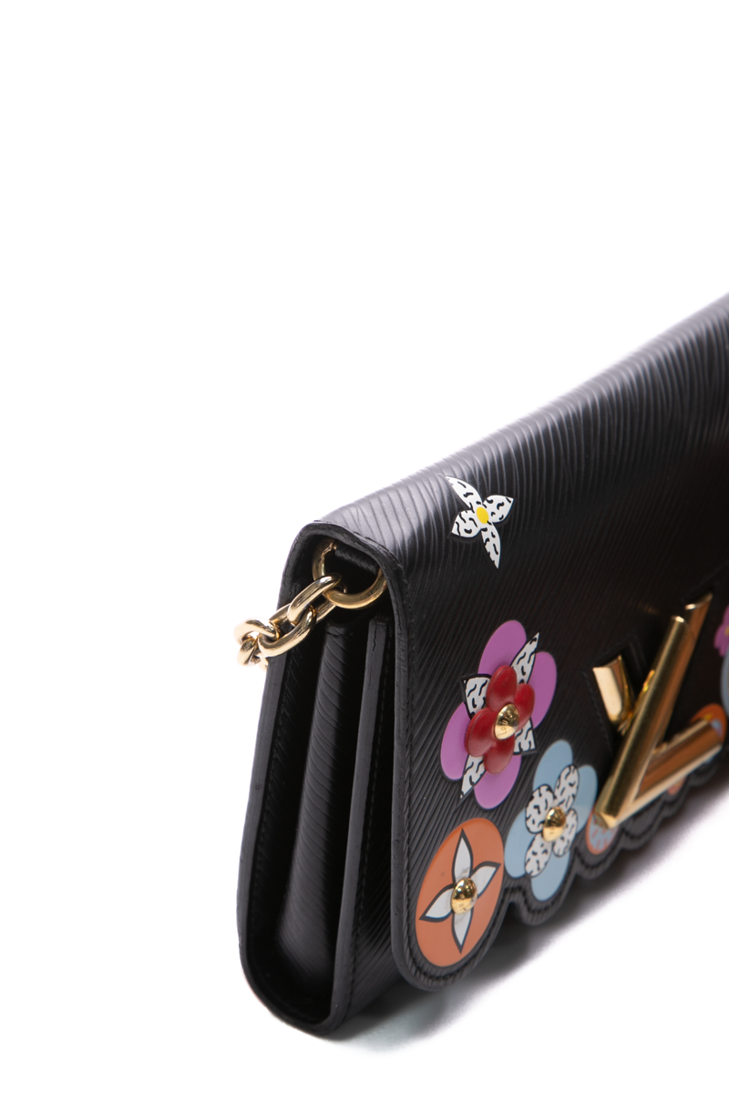 Mechanical Flowers Twist Wallet On Chain Bag