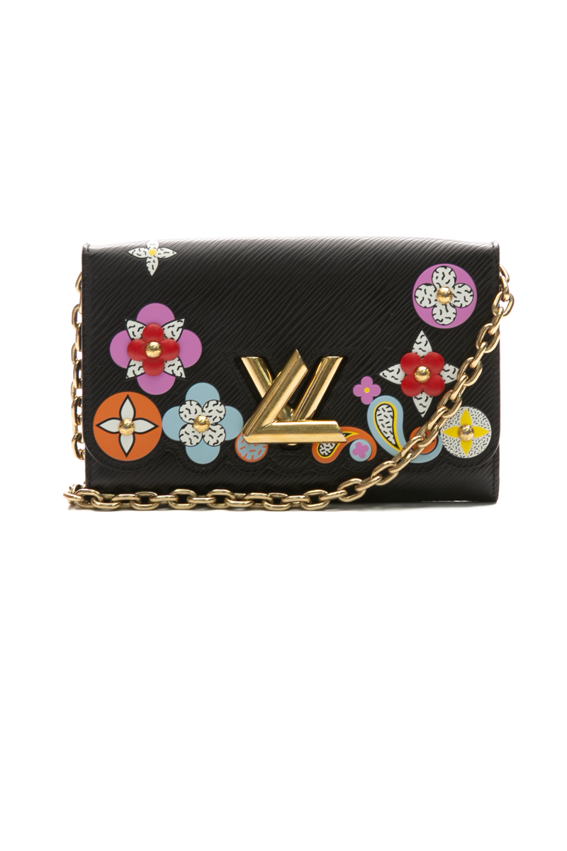 Mechanical Flowers Twist Wallet On Chain Bag