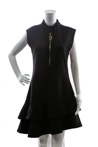 Louis-Vuitton-Ruffled-A-Line-Dress-Size- 40-293796