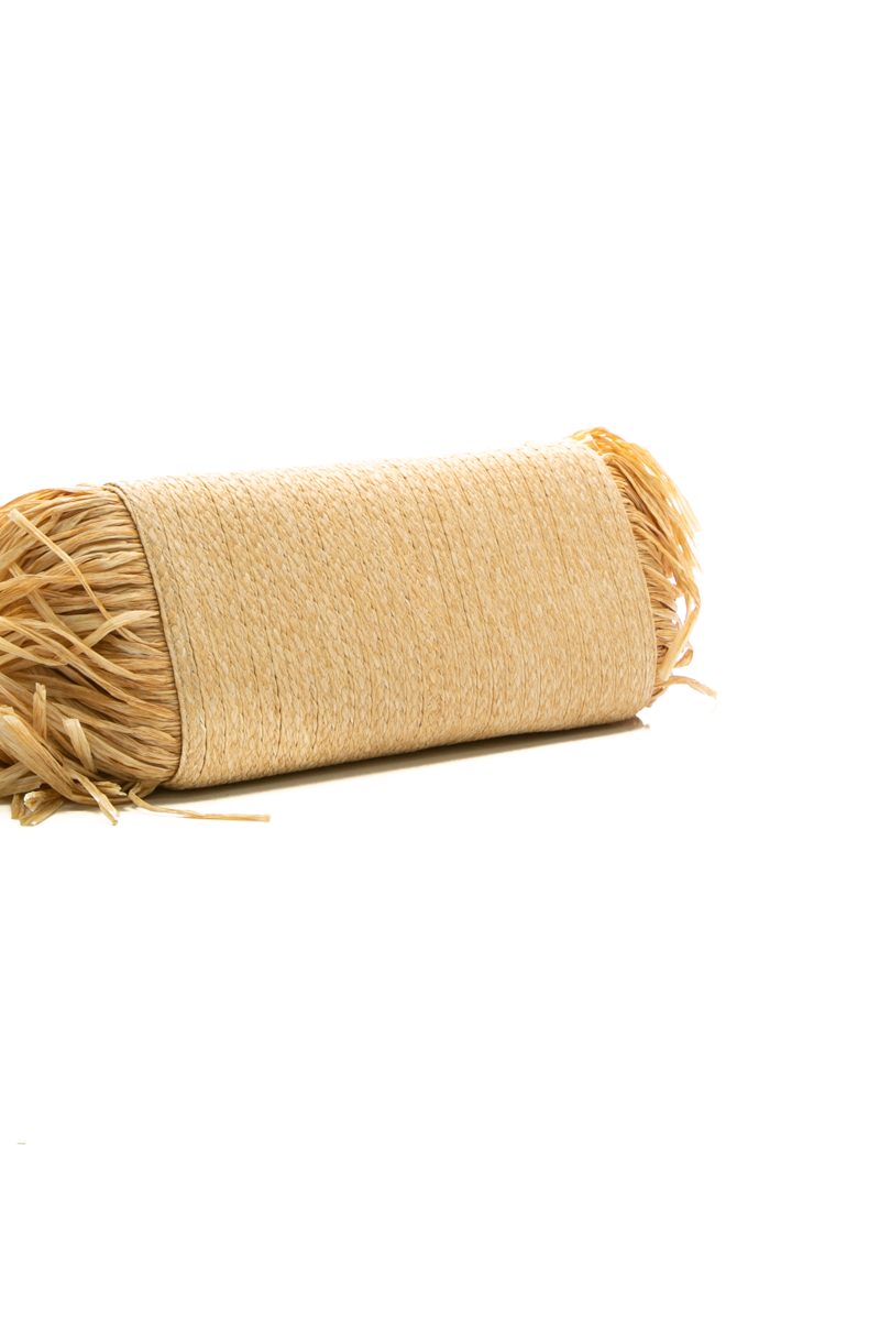 Straw Fringe Shoulder Bag