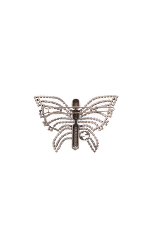 Gucci Crystal Butterfly Hair Barrette Rich text editor