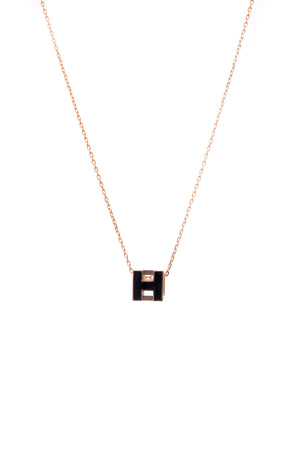 Hermes Cage D'H Pendant Necklace