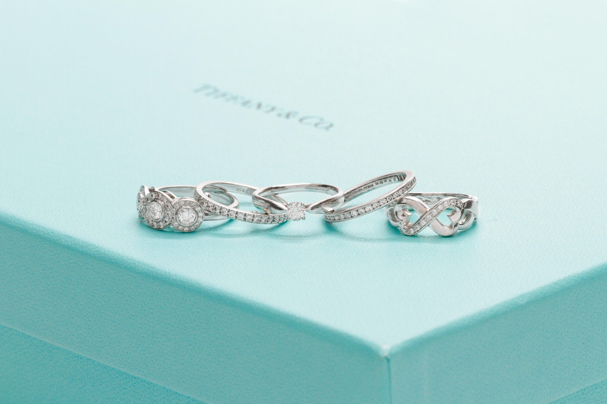 Tiffany & Co. Box and Jewelry 