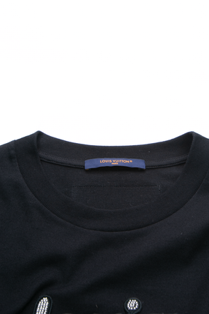 Beaded Logo T-Shirt - Size Large