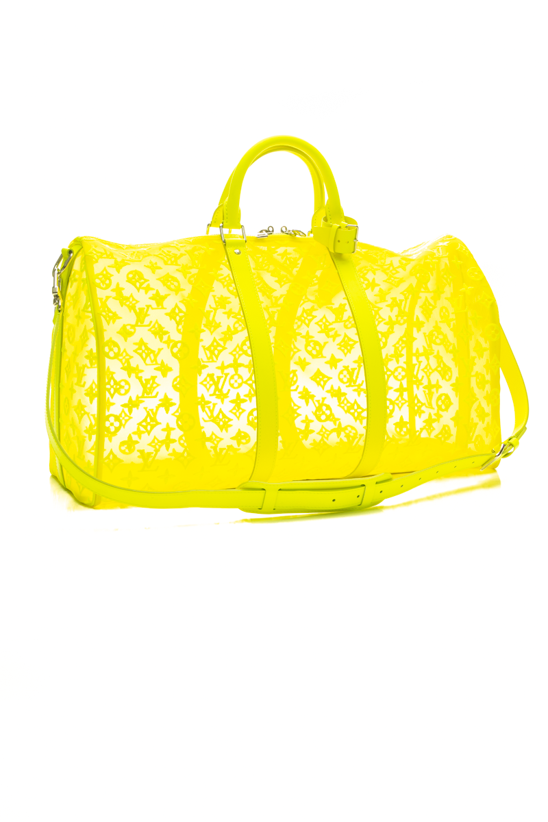 Fluo See Through Keepall 50 Bandouliere