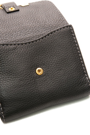 Chloe - Black Marcie Compact Wallet