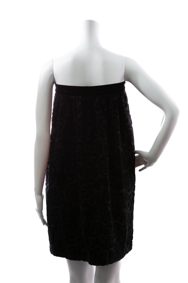 Chanel - CC Rose Terrycloth Navy 34 Dress