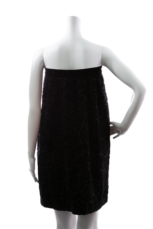 Chanel - CC Rose Terrycloth Navy 34 Dress