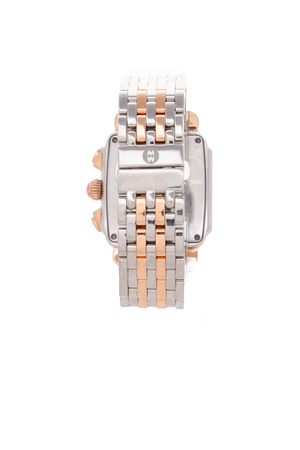 Diamond Two-Tone Deco Watch