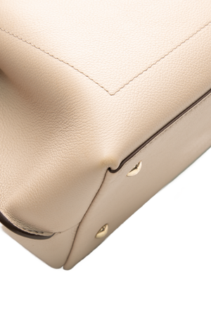 Louis Vuitton - Beige Lock Me Ever MM Top Handle
