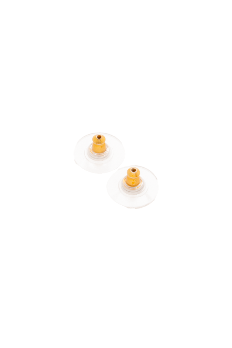 Chanel - Gold Pearl Rope CC Stud Earrings